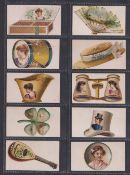 Cigarette cards, USA, Kinney, Novelties (Rectangular) (set, 44 cards) (gd/vg)