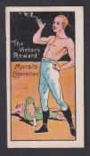 Cigarette card, Japan, Murai Bros, Phrases & Advertisements, type card, 'The Victor's Reward' (one