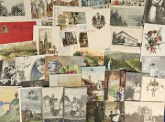 Postcards, Foreign, a large collection of approx. 650 German cards, mostly topographical and