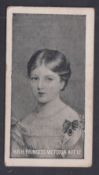 Cigarette card, S.D.V. Tobacco Co, British Royal Family, type card, H.R.H. Princess Victoria aged 12