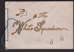 Printed album, USA, Woolson Spice Co, 'The White Squadron' USA Warships, illustrated album, 1891 (
