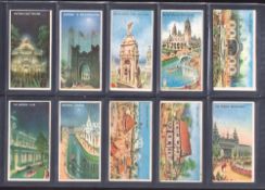 Cigarette cards, Salmon & Gluckstein, The Great White City (set 50 cards) (about gd)