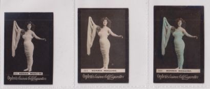 Cigarette cards, Ogden's Guinea Gold General Interest, scarcer number 523 Bonnie Maguire, 3