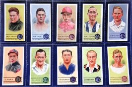 Cigarette cards, Godfrey Phillips, 3 sets Sportsmen Spot the Winner inverted, non inverted &