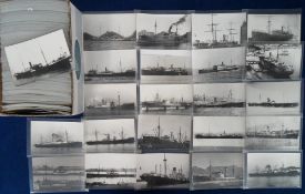 Shipping, Hamburg American Line and Hapag-Lloyd, a collection of 400+ postcard sized images of