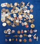 Badges, a selection of 85+ badges to include Home Guard, Ladies Golf Union, Civil Defence, Fiat, Boy