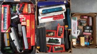 Model Trains, a large collection of OO Gauge model locomotives, track, parts and equipment to