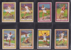 Cigarette cards, Canary Islands, Miranda, Sports Series, 40 different cards showing artist drawn