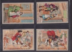 Trade cards, Johnston's Corn Flour, John Gilpin (set, 12 cards) (gd/vg)