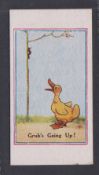 Cigarette card, South Wales Tobacco Co, Army Pictures, Cartoons etc , type card, no 4 'Grub's