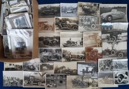 Transportation, Photographs, approx. 500 mixed age motoring images (1900 onwards) to include