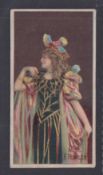 Cigarette card, D & J Macdonald, Actresses 'MUTA', type card, Miss F. Fowler (sl mark on back,