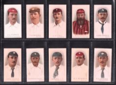 Cigarette cards, Wills, Cricketers 1896 (set, 50 cards) inc. Grace (vg), C.B. Fry (vg), Lord