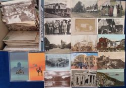 Postcards, a mixed age collection of approx. 300 cards, mostly UK and foreign topographical (