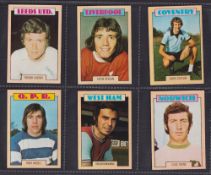 Trade cards, A&BC Gum, Footballers, (Blue back, 1-131), (set, 131 cards), inc. Kevin Keegan (