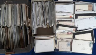 Mourning Stationery, a selection of many hundreds of mourning envelopes, mainly 1920s to 60s also