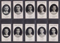 Cigarette cards, Taddy, Prominent Footballers (No Footnote), Chelsea (set, 15 cards) (gd)