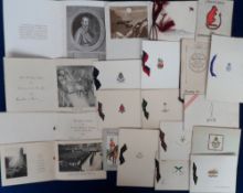 Military Greetings Cards, a selection of 50+ cards dating from 1906 to after WW2, includes 46th