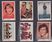 Trade cards, A&BC Gum, Monkees (Coloured) (set, 55 cards) (vg)