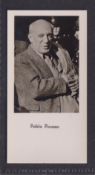 Cigarette card, Germany, Nicoty, 'Wer ist Wer' (Who is Who), type card Pablo Picasso (gd/vg)