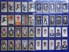 Cigarette cards, Sporting Selection odds and part sets, many issuers including Ogden's Pugilists