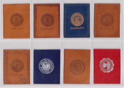 Tobacco Leathers, USA, ATC, College Seals, 'M' size, 92 leathers for colleges between Bucknell