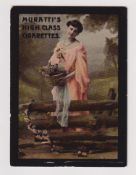 Cigarette card, Muratti, Beautiful Women, 'M' size, Ref H284 picture no 71 (gd)