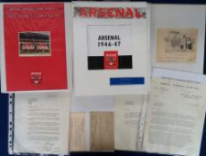 Arsenal FC, a collection of 11 folders each one representing significant Seasons in Arsenal's