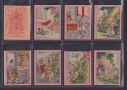 Cigarette cards, Chinese issues, 3 sets, Foh Chong Chinese Series F546-160 (10 cards), BAT Chinese