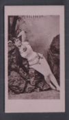 Cigarette card, Byrt Wood & Co, Pretty Girl Series 'BAGG', type card, 'Dolores' (gd) (1)