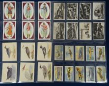 Cigarette / trade cards, large collection contained in 8 modern albums, mainly in complete sets with