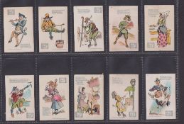 Trade cards, Church & Dwight, Mother Goose Series, Standard size, (set, 30 cards) (some with sl