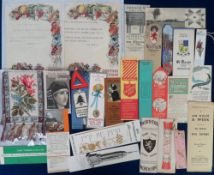 Bookmarks, approx. 300 bookmarks and book tokens, most dating from the mid 20thC to include a