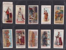 Cigarette cards, Wills, Coronation Series (Mixed backs) (set, 60 cards plus 3 variation cards) (some