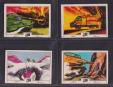 Trade cards, Anglo Confectionery, Joe 90 (set, 66 cards) (gd)