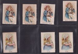 Trade silks, The Happy Home, Child Studies, 'M' size, (31/32 missing 'Chums - Doris') (some with
