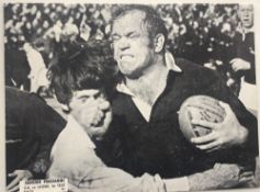 Rugby programme, South Africa v British Lions, 8th June, 1974, 1st Test programme from match
