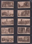 Cigarette cards, A Kuit Ltd, Principal Streets of British Cities & Towns (set, 25 cards) (few sl