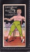 Cigarette card, Kreigsfield, Phrases & Advertisements, type card, 'A Breather' (boxing subject)
