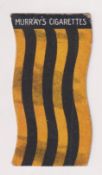 Cigarette card, Murray's, Football Colours (Shaped, Murray's' Cigarettes), type card,