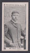 Cigarette card, Charlesworth & Austin, Cricketers Series, type card, no 5, Mr Owen, Essex (gd) (1)