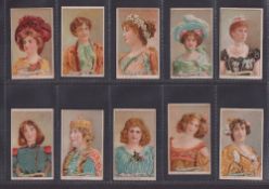 Cigarette cards, Actresses and Beauties selection, 37 more unusual cards, Cohen Weenen Celebrities