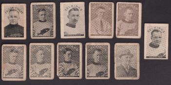 Trade cards, Canada, Crescent Ice Cream, Hockey Pictures (Selkirks Hockey Club) (11/14, missing nos.