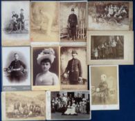 Cabinet Photographs, inc. Queen Victoria, Policeman, Family Group, Pauline Hall, Alford men v