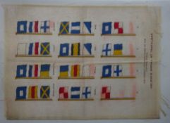 Tobacco silk, Godfrey Phillips single card issue, Nelson's signal at Trafalgar P Sized (fold