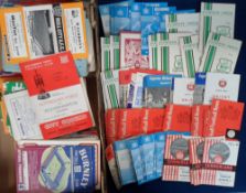 Football programmes, a selection of approx. 450, 1960's, football programmes wide range of Clubs