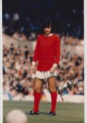 Football autograph, George Best, Manchester United, 8 x 12