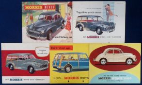Motoring, Morris Minor Car Brochures, 5 1950s/60s brochures to comprise 'Morris Minor It's One Of