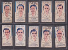 Trade cards, Cricket, Palmer Mann (Sifta Salt ) Famous Cricketers (set 24 cards) plus text variation