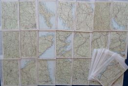 Postcards, Maps, a collection of 30 map cards published by Bartholomew (29) and Bacon (I.O.W).